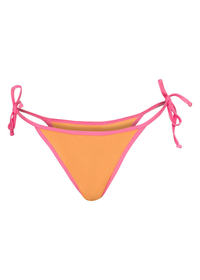 calcinha zoe biquíni lacinho - laranja neon - Coccus Bikinis